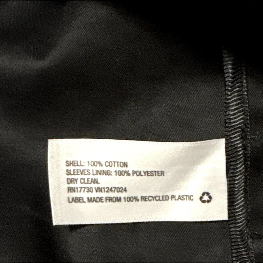 3.1 Phillip Lim 20th Anniversary Collection Black Double-Breasted Trench Coat L - Picture 5 of 5